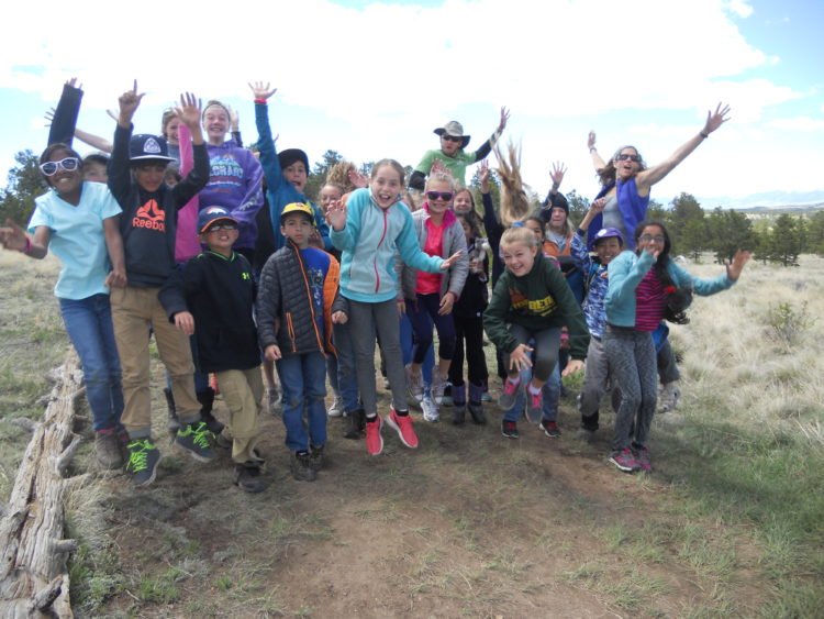 Littleton Academy Spends a Weekend with The Wolves Cottonwood Institute