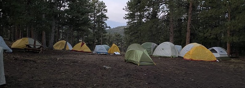 Tent city!