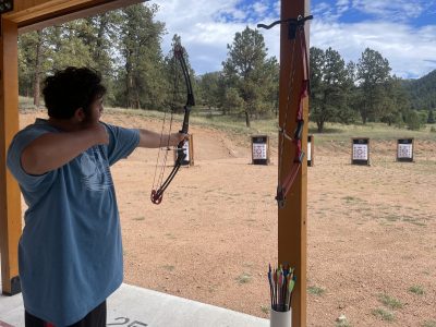 Students taking aim at Staunton State Park