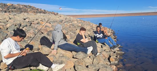 AXL CAP students enjoy fishing at Chatfield State Park.